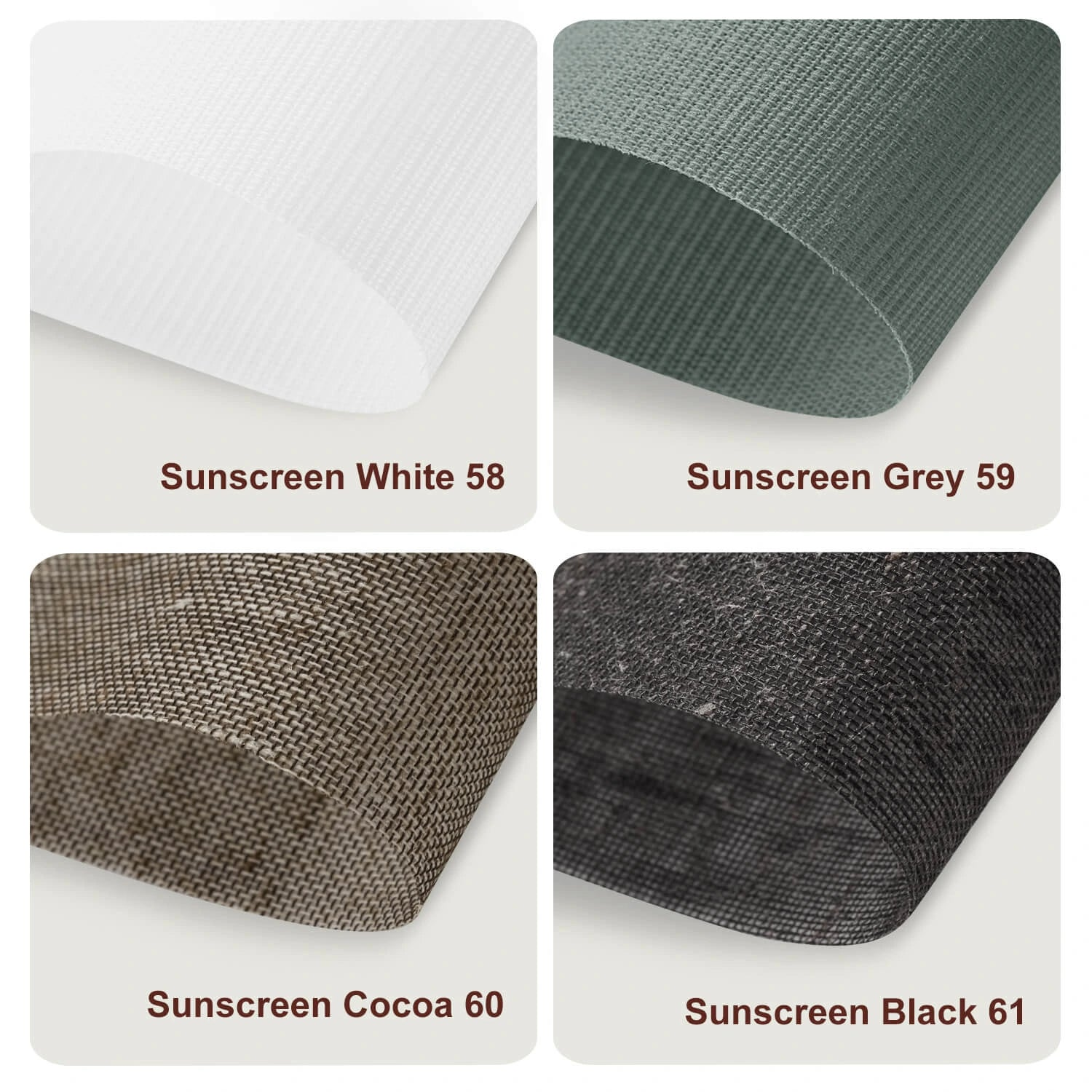 Motorized Light Filtering Roller Shades 50% Blackout Sunscreen