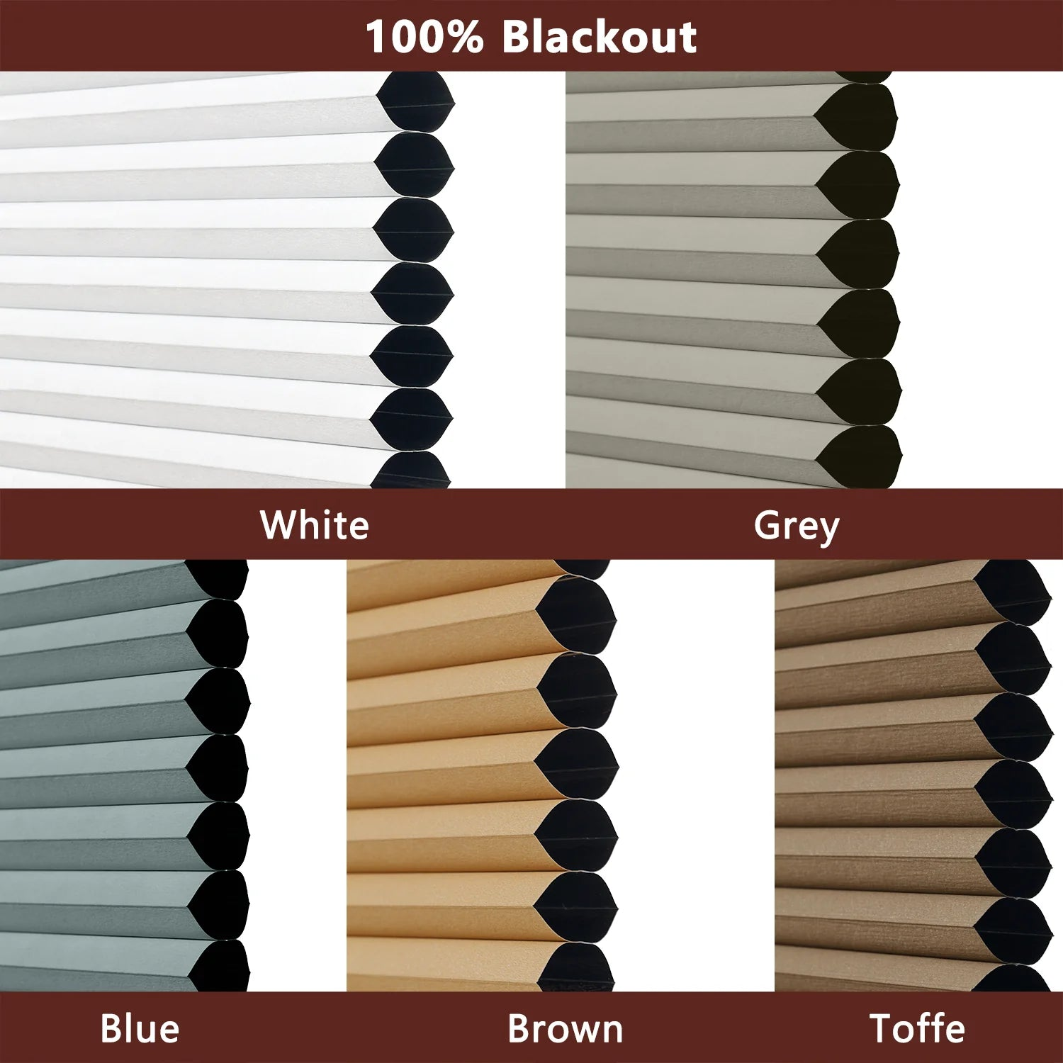 Blackout Motorized Cellular Shades