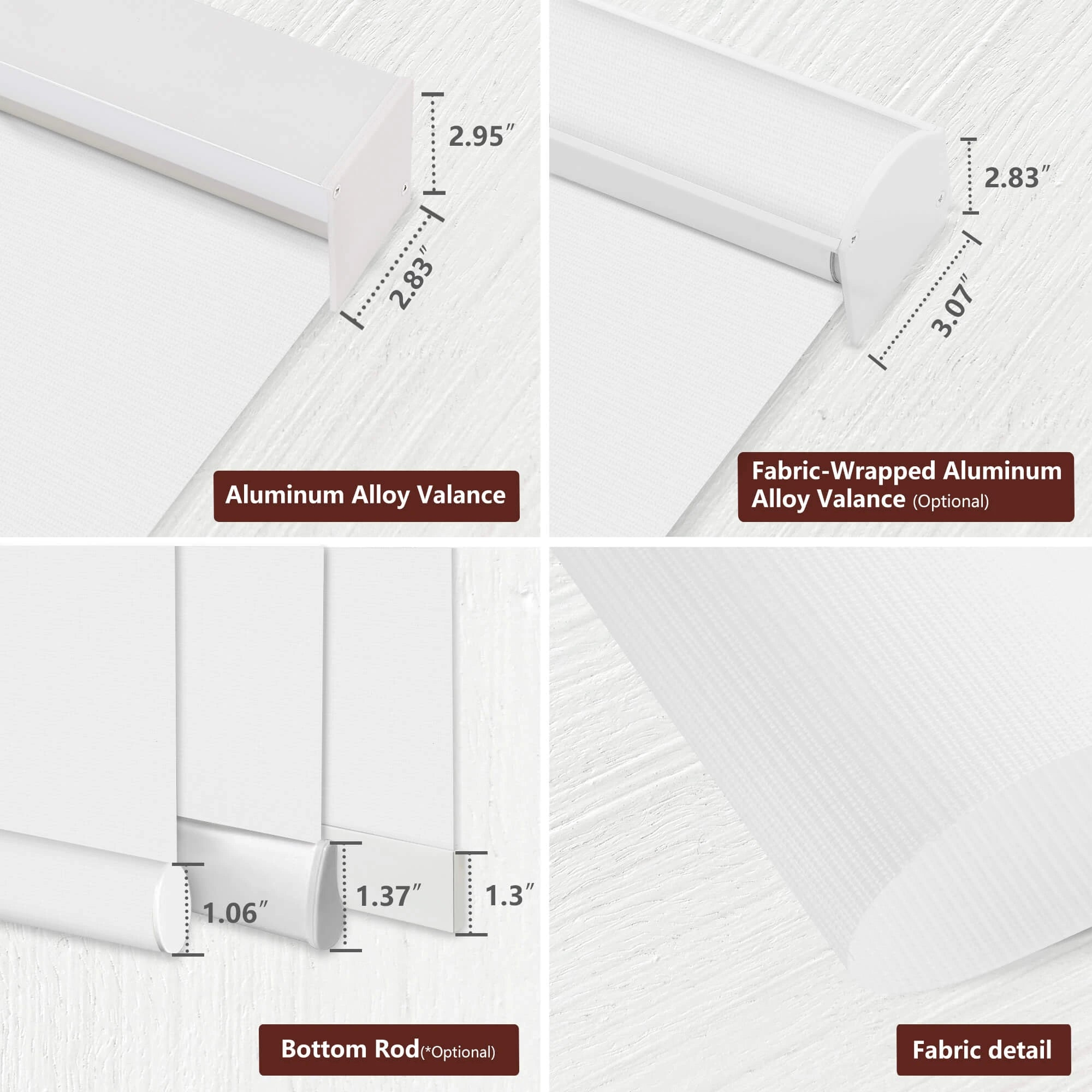 Motorized Light Filtering Roller Shades 50% Blackout Sunscreen
