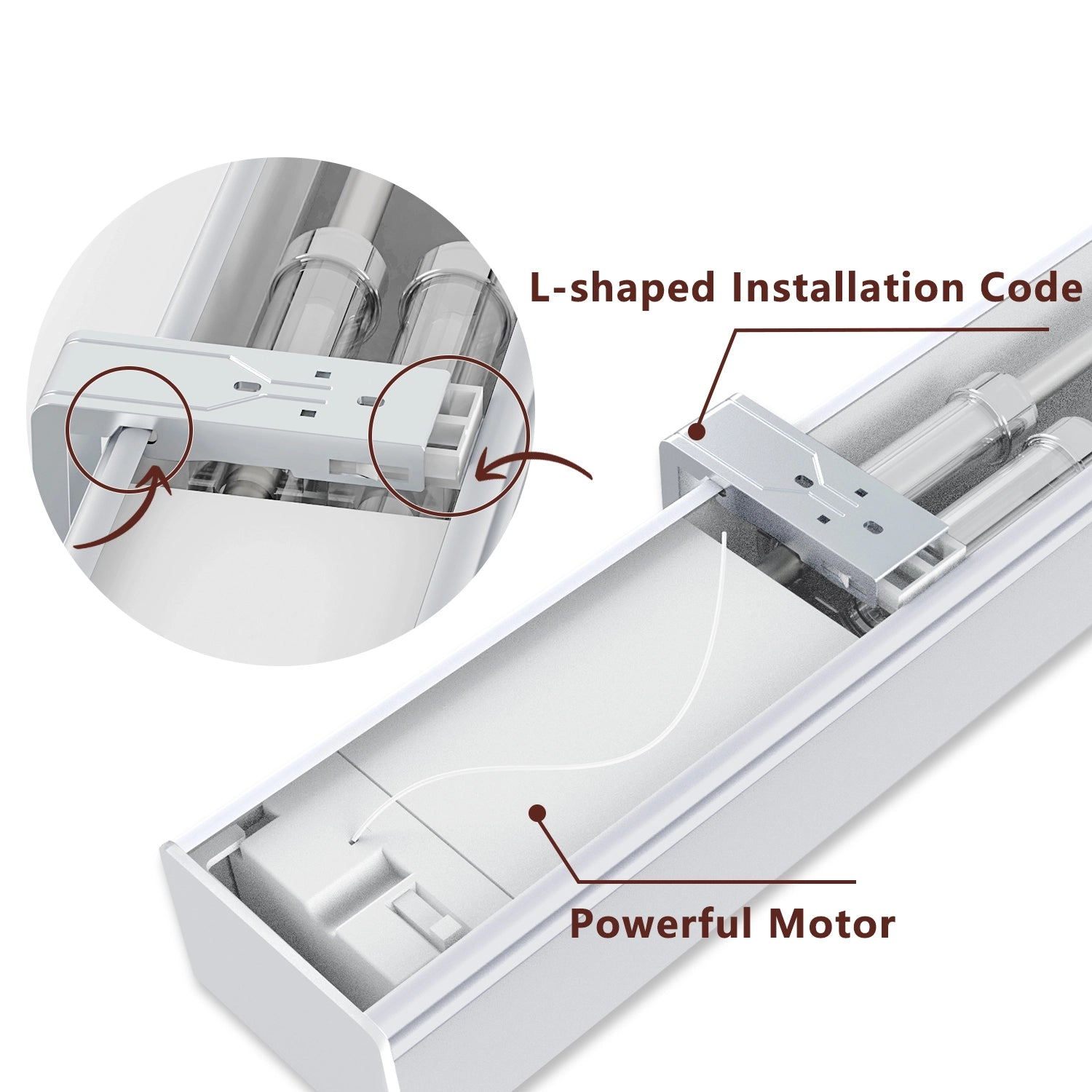 Blackout Motorized Cellular Shades