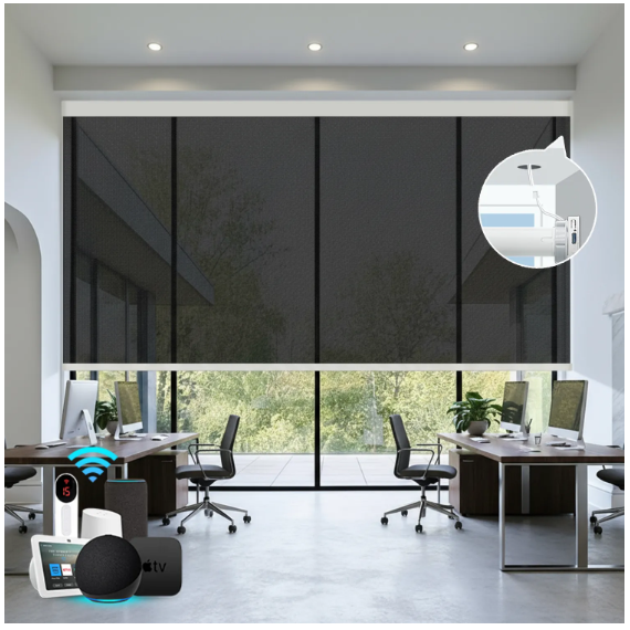 Hardwired Sunscreen Solar Shades-cs